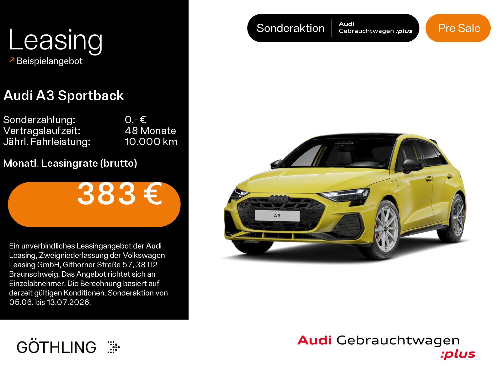 Audi A3 Sportback 45 TFSIe 2x S line S tro*Pano*Matri