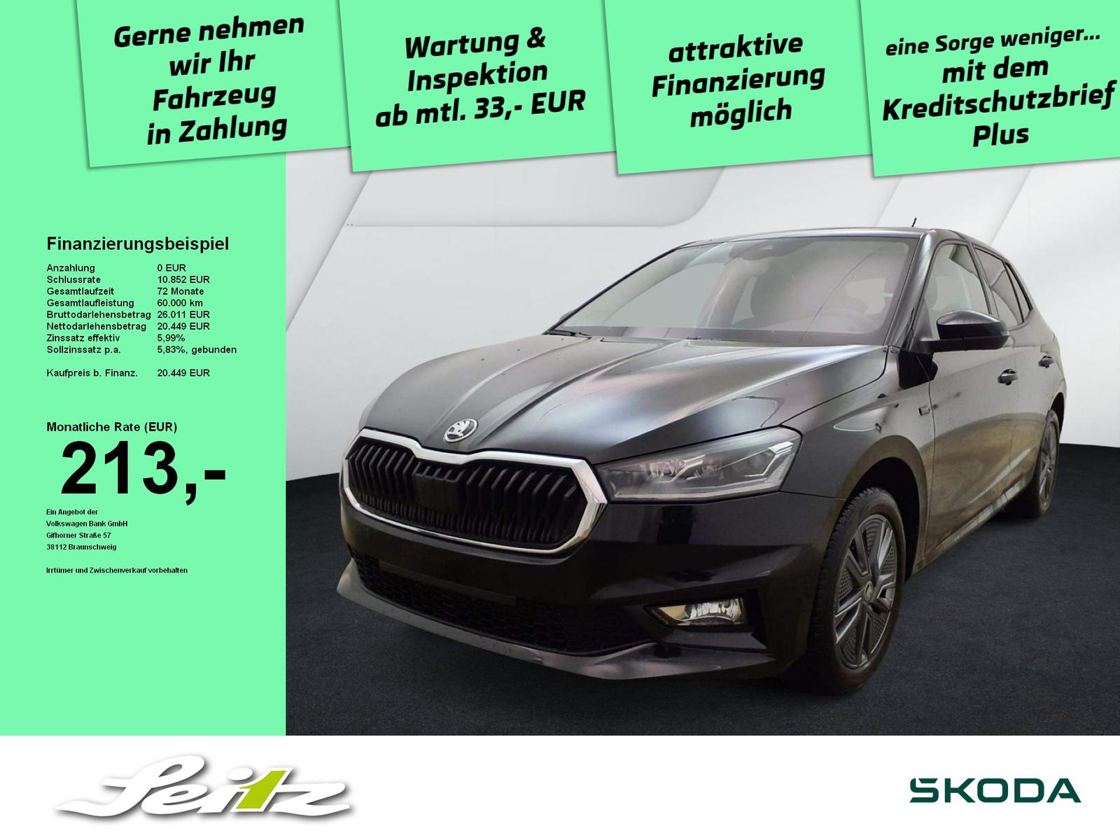 Skoda Fabia 1.0 TSI Tour *LED*KAMERA*SITZH*