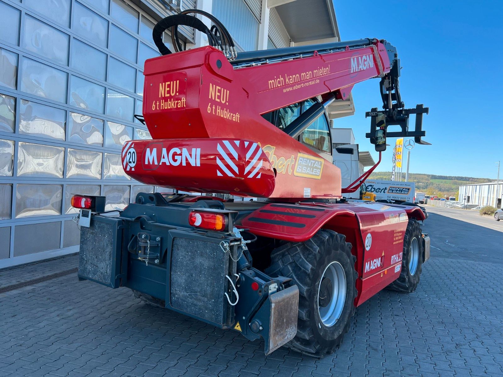 Fahrzeugabbildung Andere Magni RTH 6.21 / nur 1.119h ! / Gabel / Funk