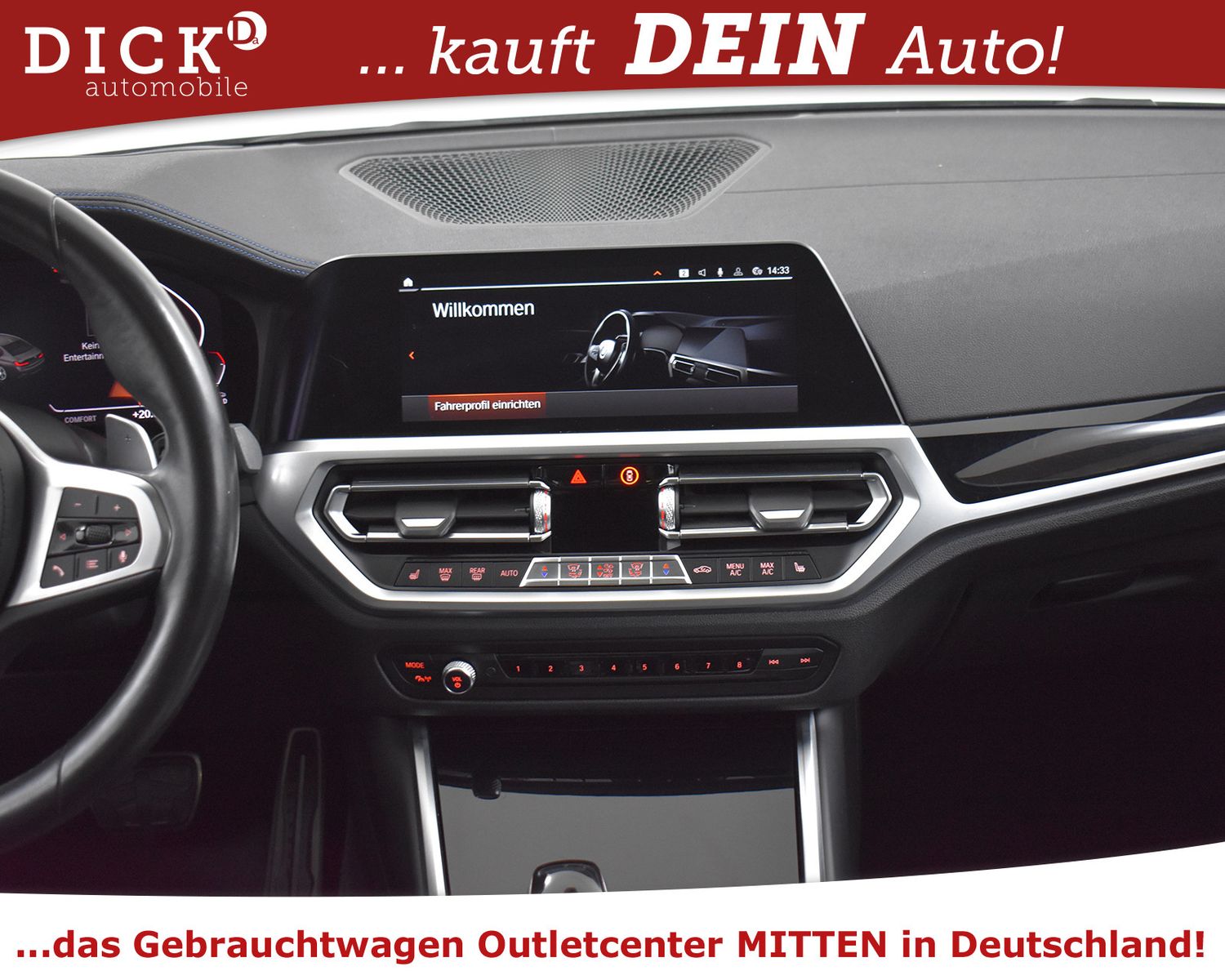 BMW 330d Sport Aut. M PAKET+PANO+VIRTU+PROF+KAM+HEAD - Image 14