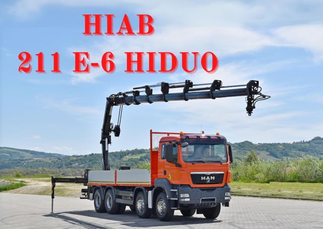 MAN TGS 35.440 * HIAB 211 E-6 HIDUO +FUNK / 8x4