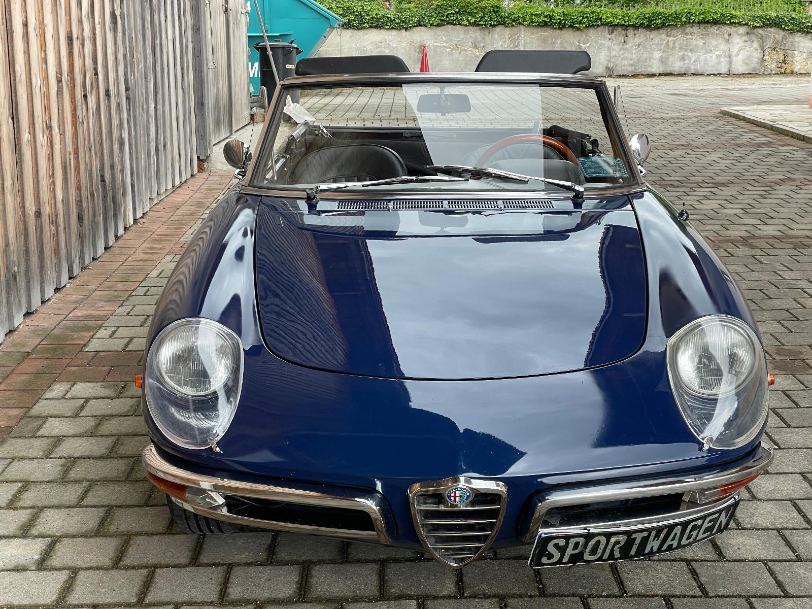 Alfa Romeo Spider 1750 Duetto, Rundheck, H-Nummer!!!