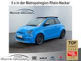Abarth 500C Elektro Navi Klimaautom PDC El. Verdeck App - blaue Abarth 500C