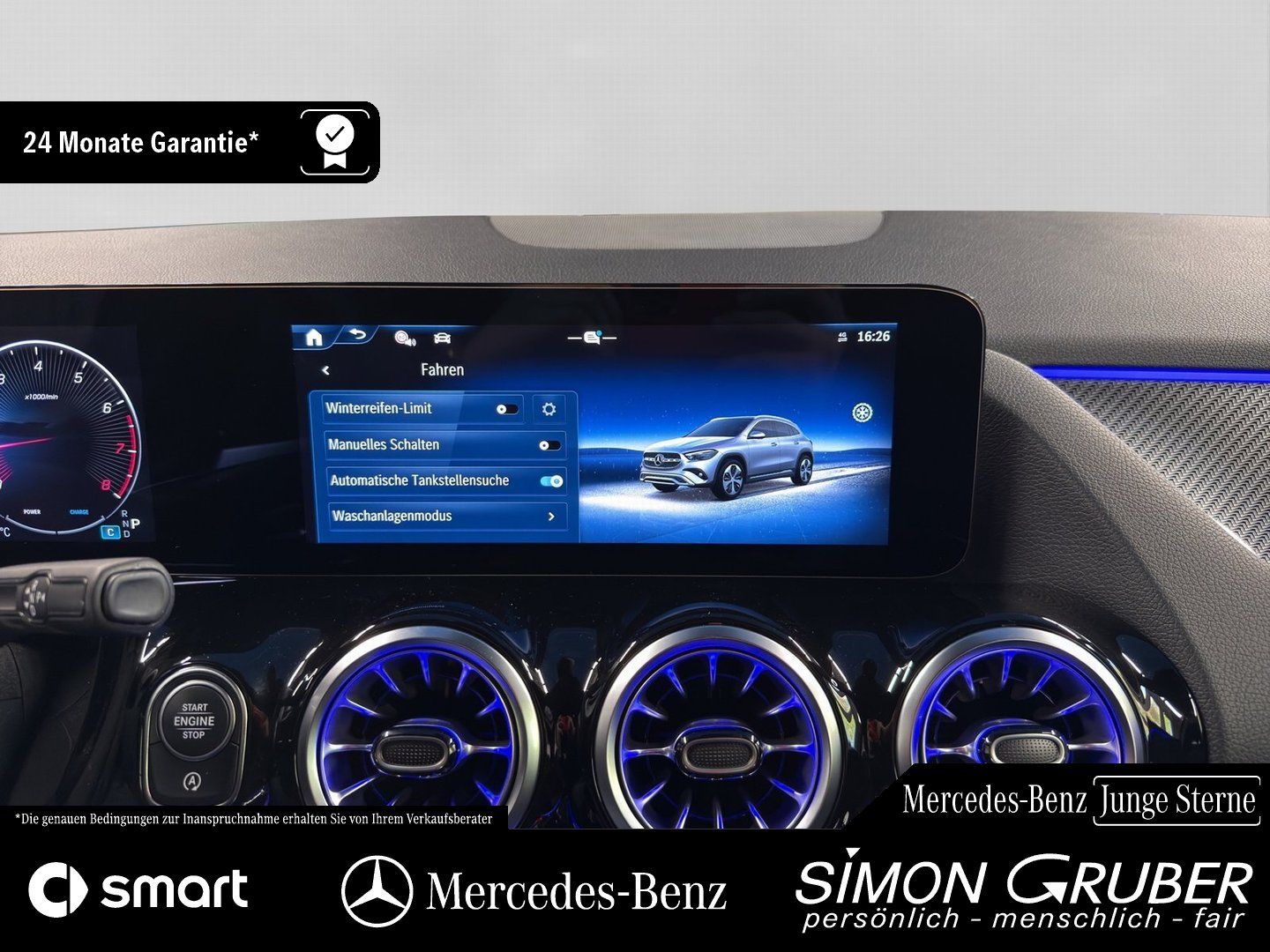 Fahrzeugabbildung Mercedes-Benz GLA 250 4M AMG Line Night Adv+ nur 381 KM !!!