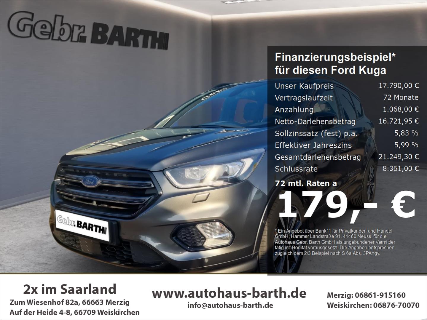 Ford Kuga ST-Line, AHK, Xenon,Navi,Winterpaket
