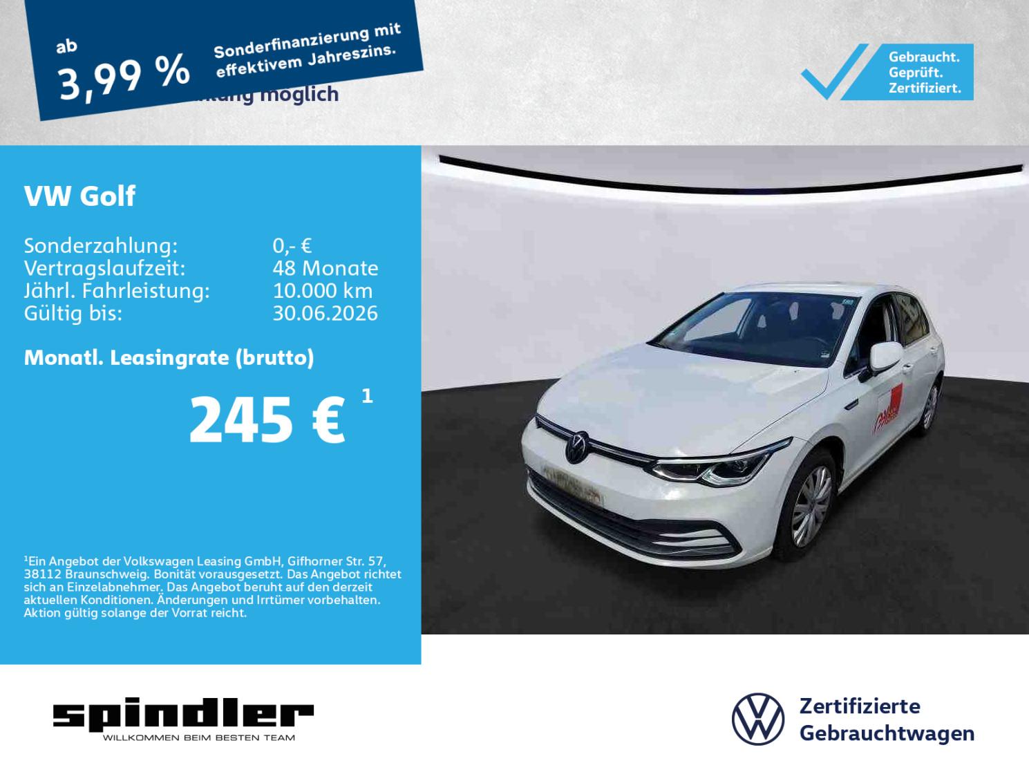 Volkswagen Golf VIII Style 1.5eTSI DSG/ Navi, CarPlay, LED+