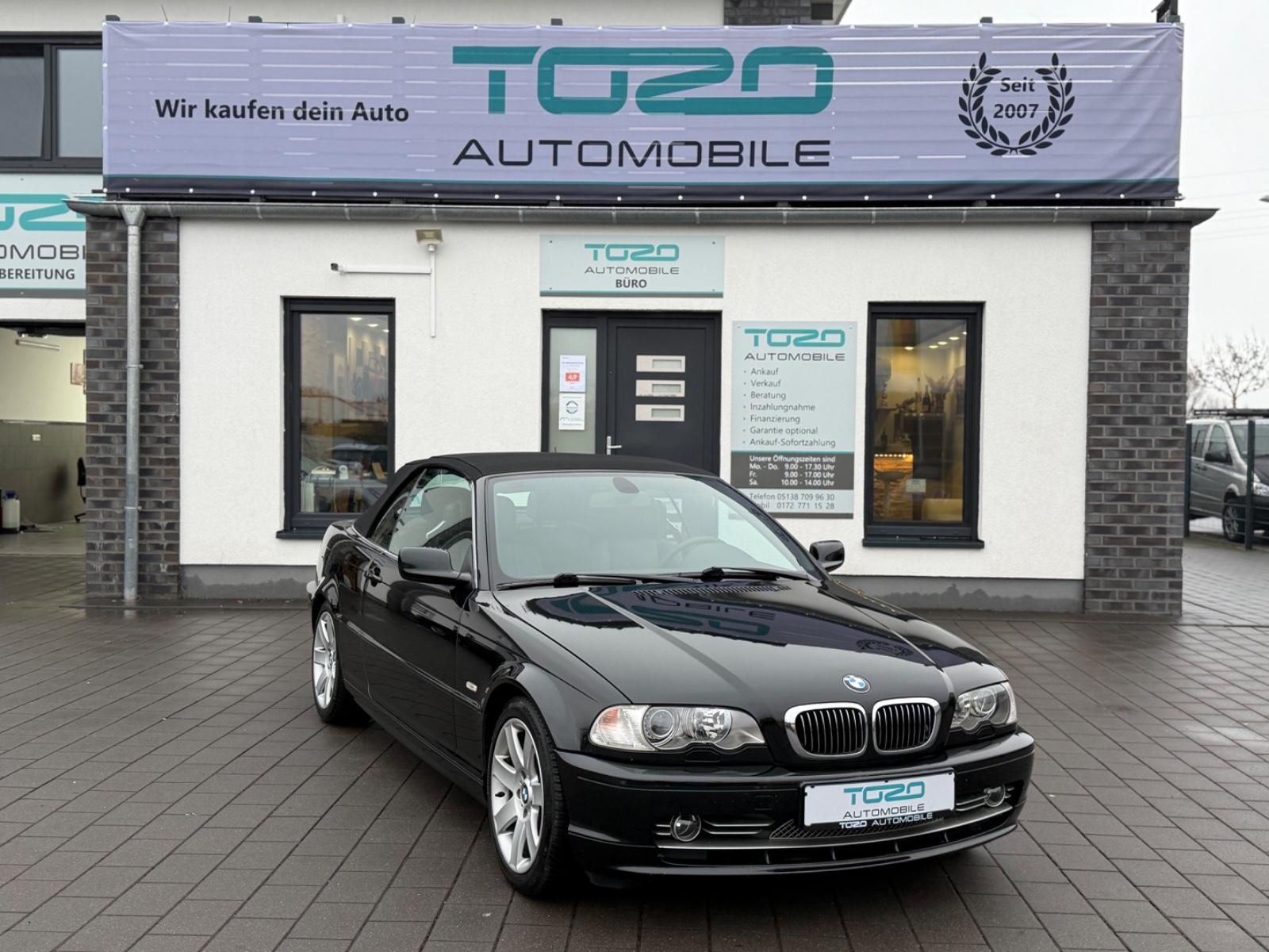 BMW 330 Ci Cabrio*XENON*LEDER*MEMORY*AHK*2.HAND*TOP*