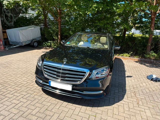 MERCEDES-BENZ S 450 LEDER BEIGE / BURMESTER / TV / PANO / 360 