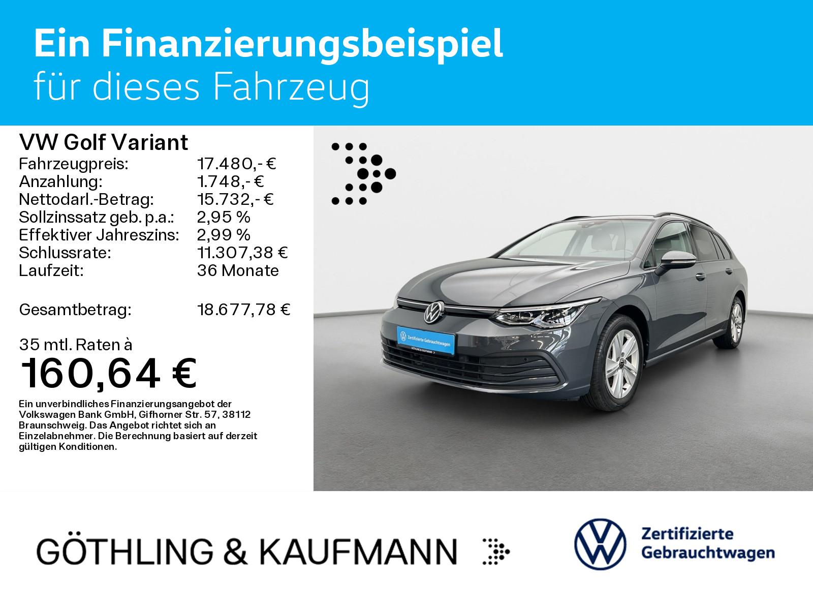 Volkswagen Golf Variant Life 2.0 TDI*NAVI*AHK*SHZ*LED+*ACC*, миниатюра 19