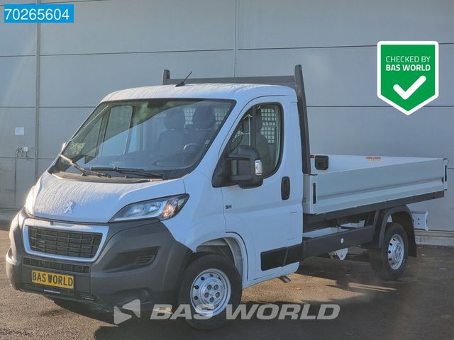 Peugeot Boxer 140PK Open Laadbak Euro6 Airco Cruise Pick