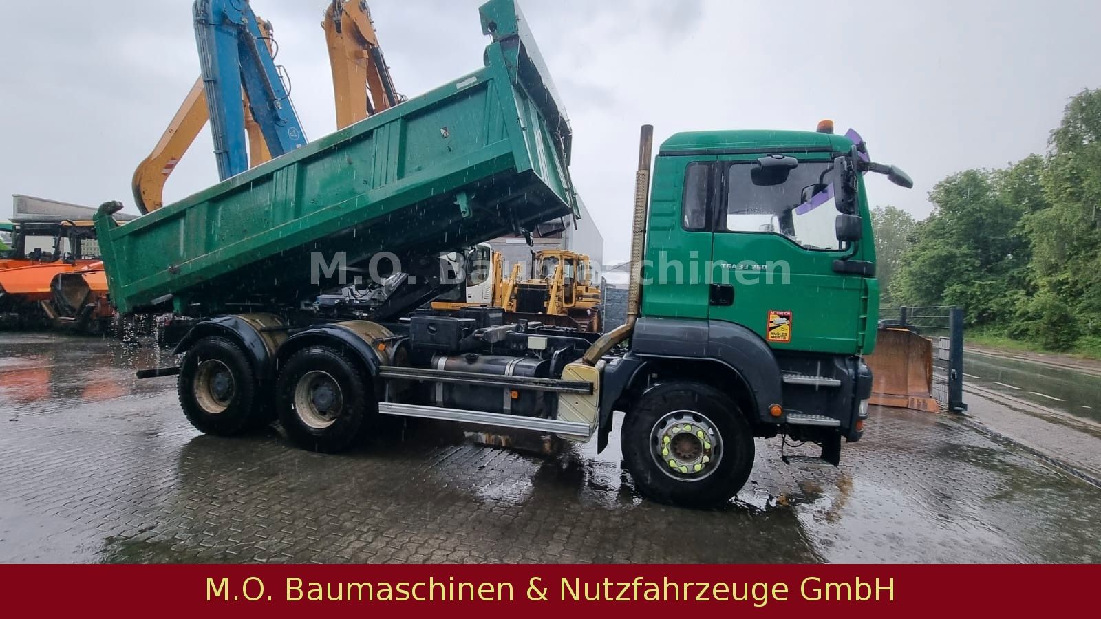 Fahrzeugabbildung MAN TGA 33.360 / 6x4 / Bordmatik /3.Seitenkipper