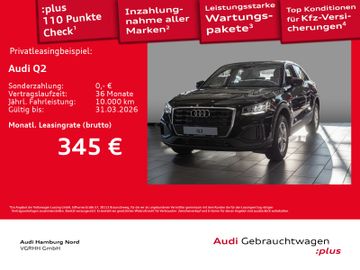 Audi Leasingangebot: Audi Q2 35 TFSI S tronic Sitzhzg CarPlay Tempomat
