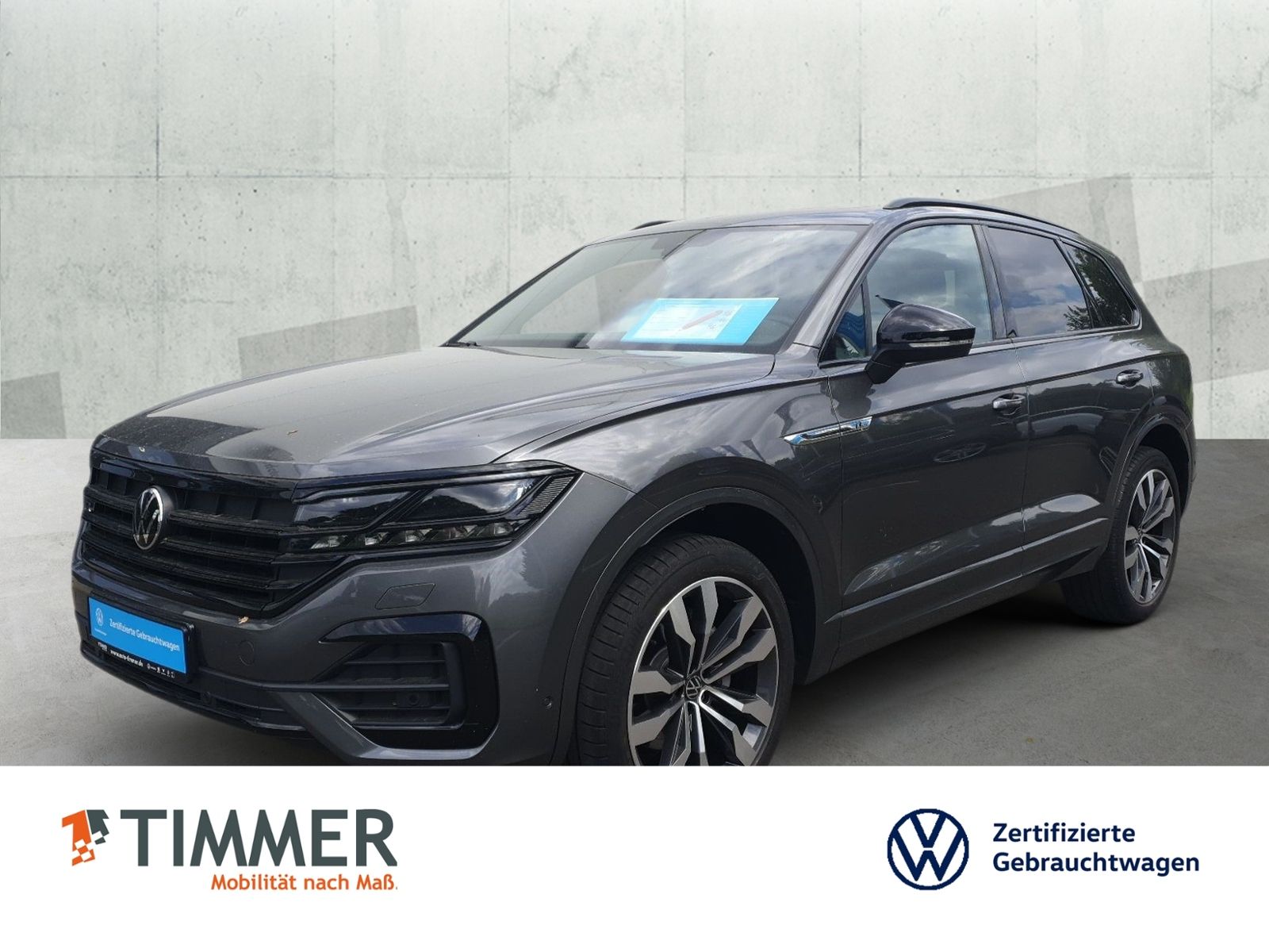 VW Touareg 3.0 TDI V6 4M R-LINE BLACK +AHK +PANO +I