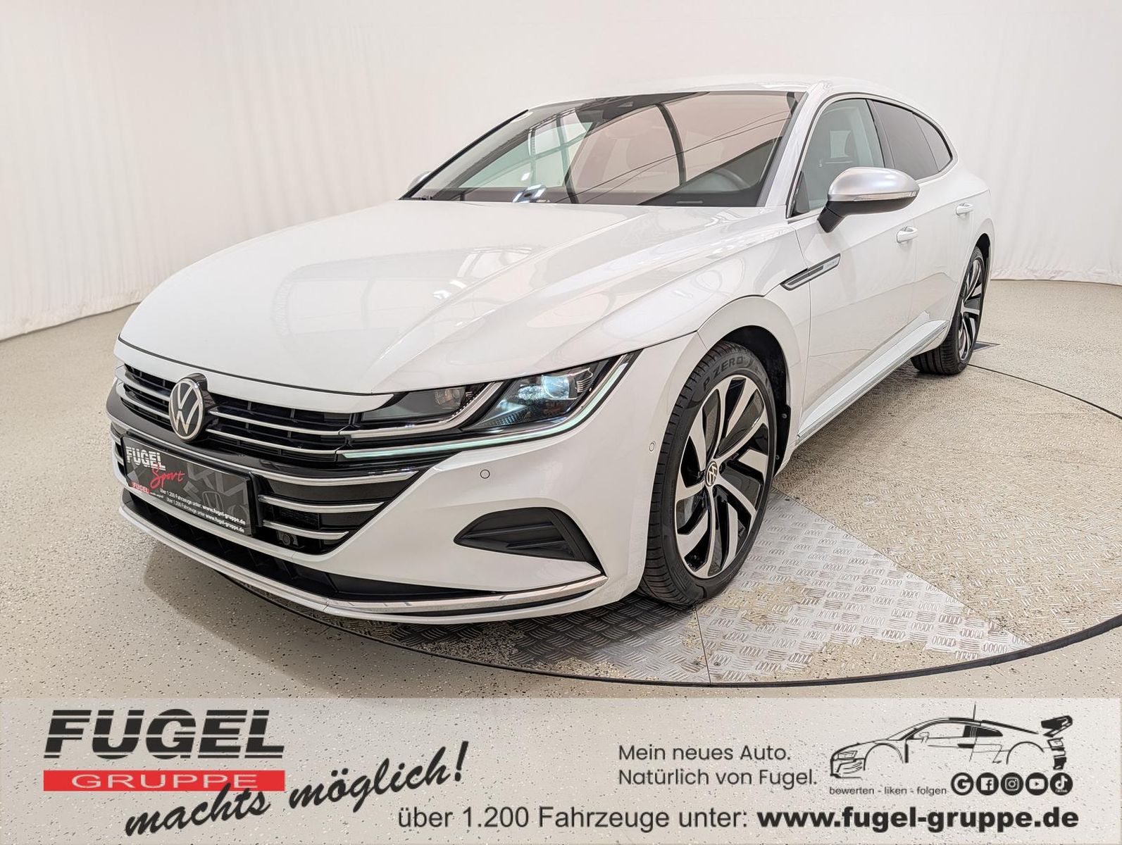 Volkswagen Arteon 2023, 2.0D dīzelis, Automāts, Universāls, Balts — Latvijā