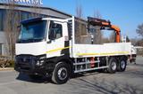 Renault C380 / 6x4 / Crane Palfinger PK 18002-EH 6000 kg - Pkw-Anhänger 600 kg
