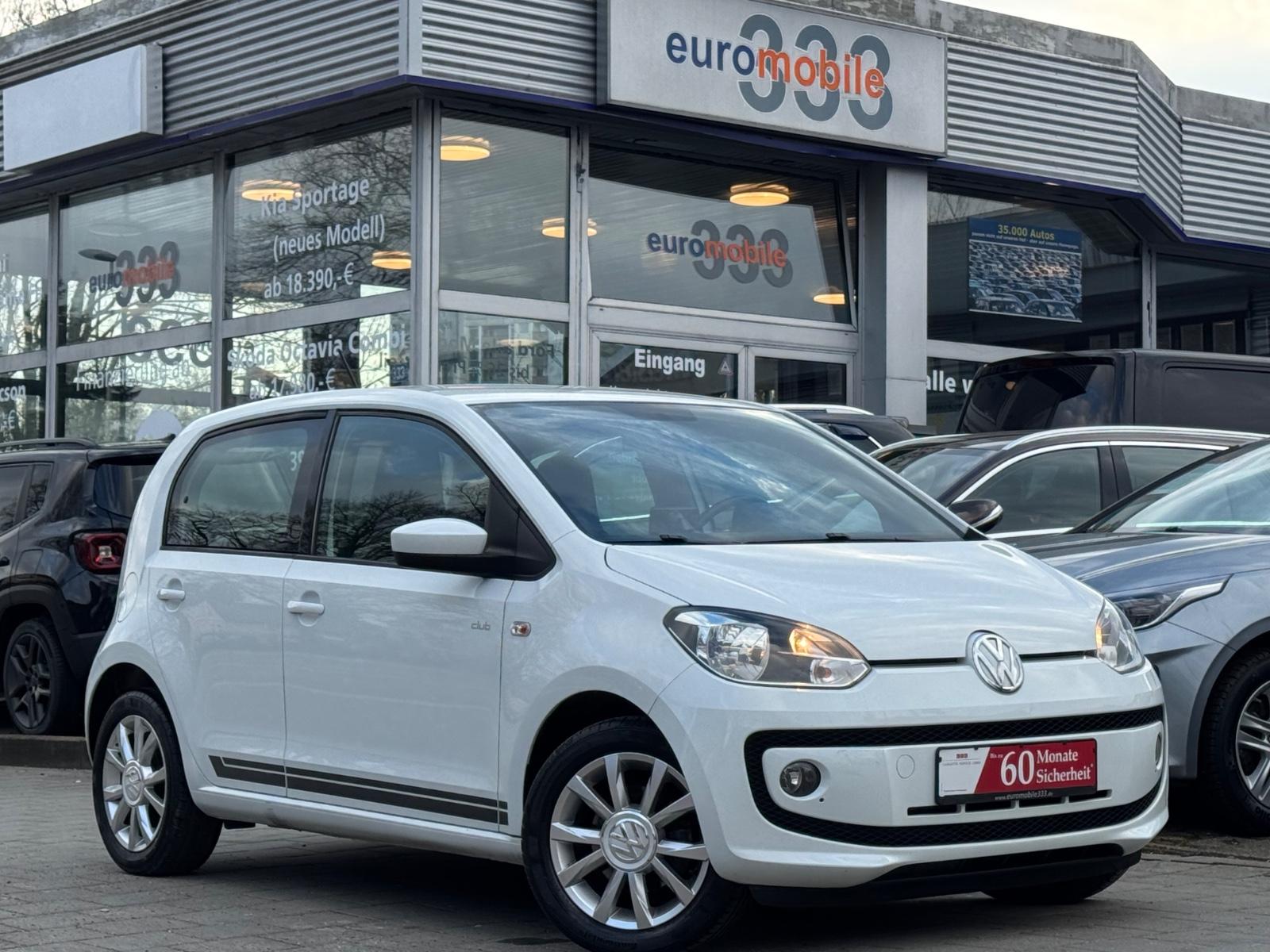 Volkswagen up! *Sitzheizung*Radio*Klima*Navi*1-Hand*44KW*