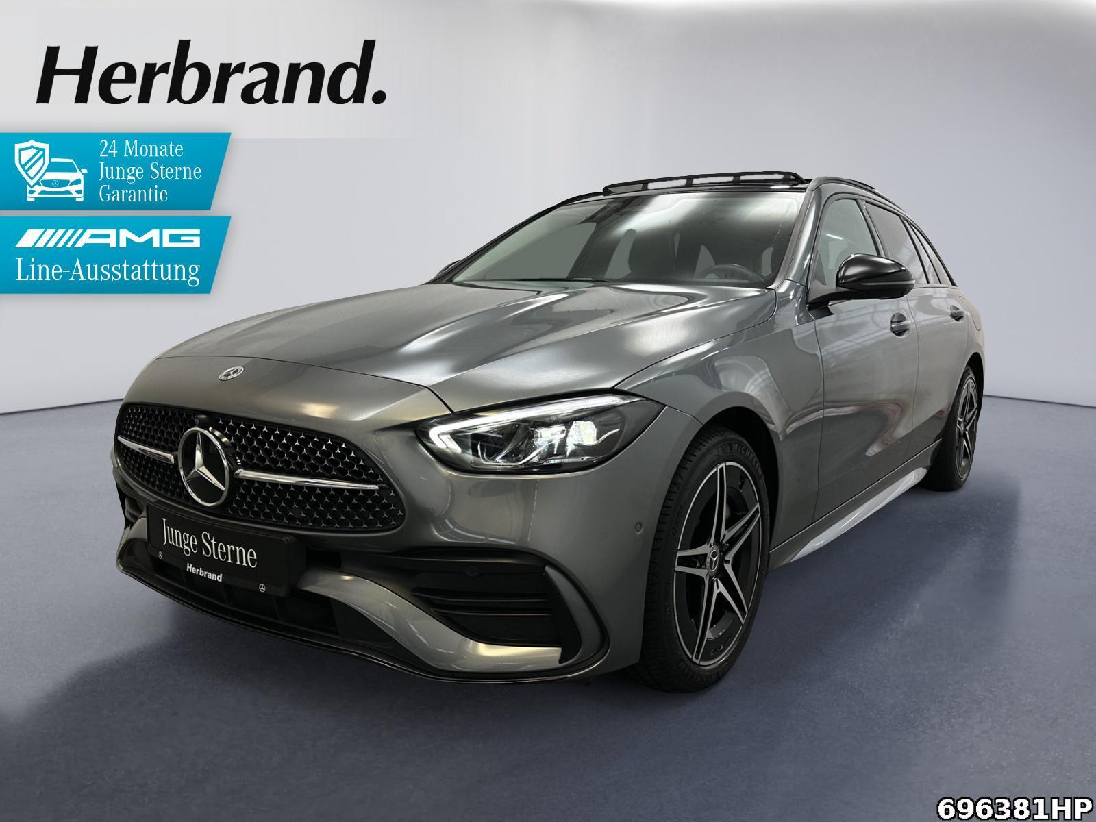 Mercedes-Benz C 300 e T AMG Line Night AHK Panorama 360° 18"