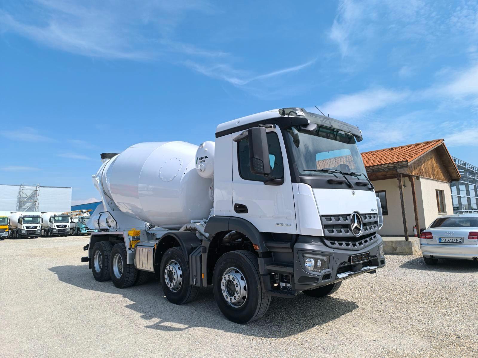 Mercedes-Benz AROCS 3240 STETTER 10M3 NEU