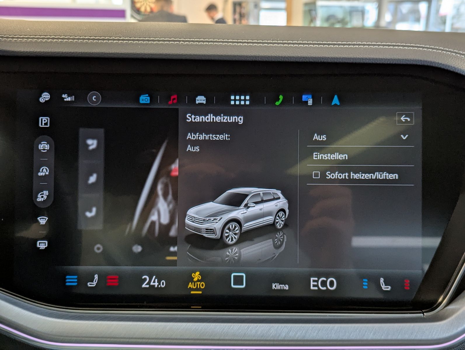 VW Touareg 3.0TDI 4M R-Line VOLL Black 22" UPE 114T - Image 31