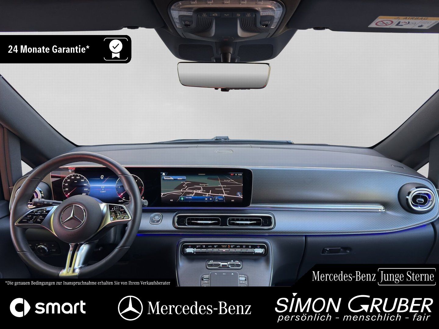 Fahrzeugabbildung Mercedes-Benz V 250 d 4M AMG Night Standhzg Burm eTüren 7Sitze