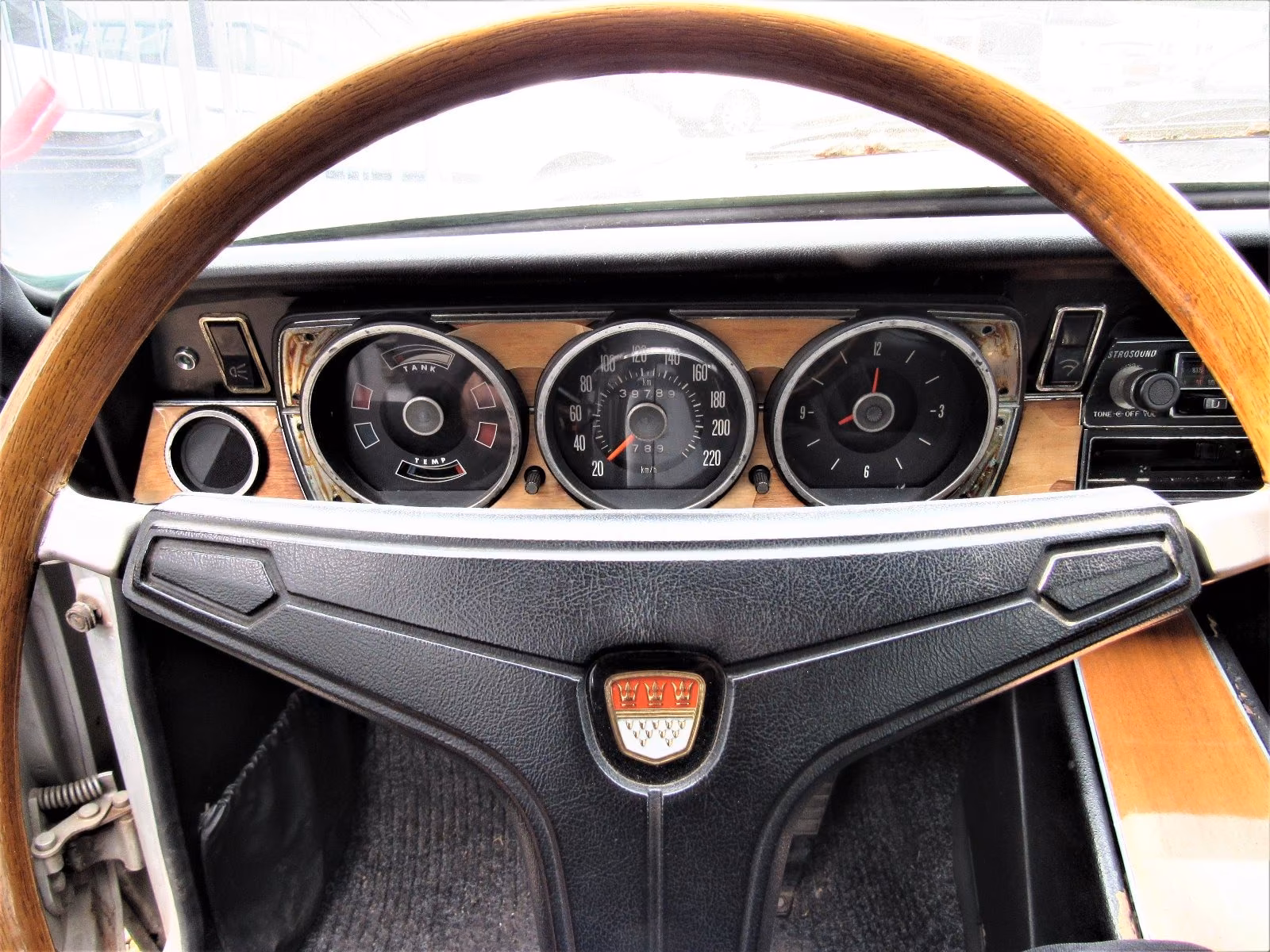 Ford 26M V6 P7 H-Kennzeichen Schalter Schiebedach