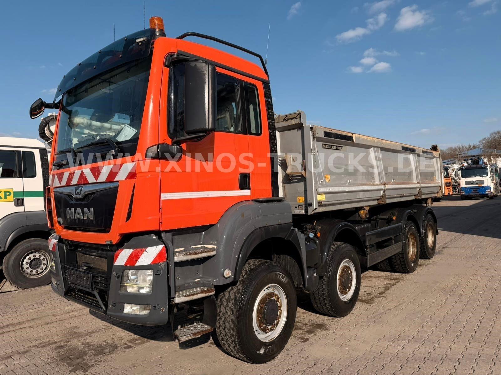 MAN TGS 37.500 8X8 Meiller DSK Bordmatic - 186.000KM