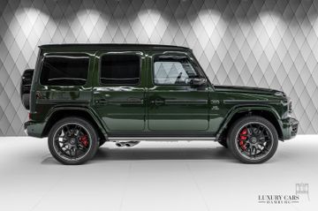 G 63 AMG 2023 OLIVE GREEN/RED MASSAGE BURMESTER