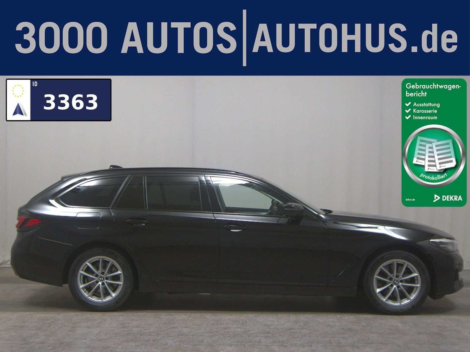 BMW 520dA Touring Navi LED Leder AHK Kamera