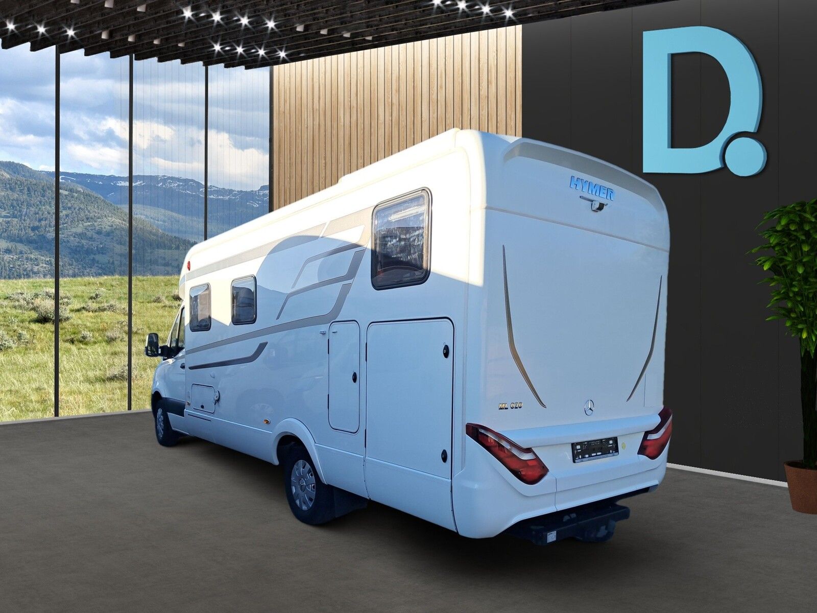 Fahrzeugabbildung HYMER / ERIBA / HYMERCAR ML-T 620 Hubstützenanlage,Luftfederung,Markise