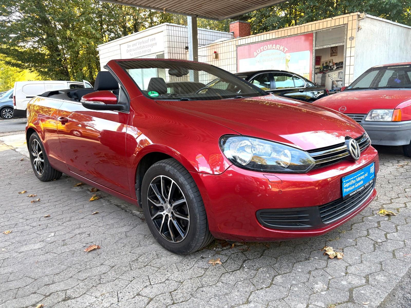 Volkswagen Golf VI Cabriolet **KLIMAAUT.**SITZHZG.**TOUCH.