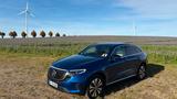 Mercedes-Benz EQC 400 4MATIC Service+ - mit Elektro-Antrieb: Blau, Ambiente-Beleuchtung, Geländewagen