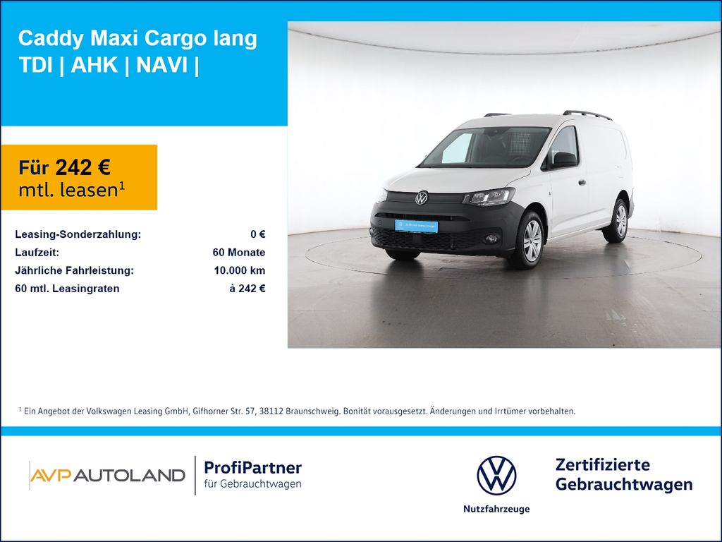 Volkswagen Caddy Maxi Cargo lang TDI | AHK | NAVI |