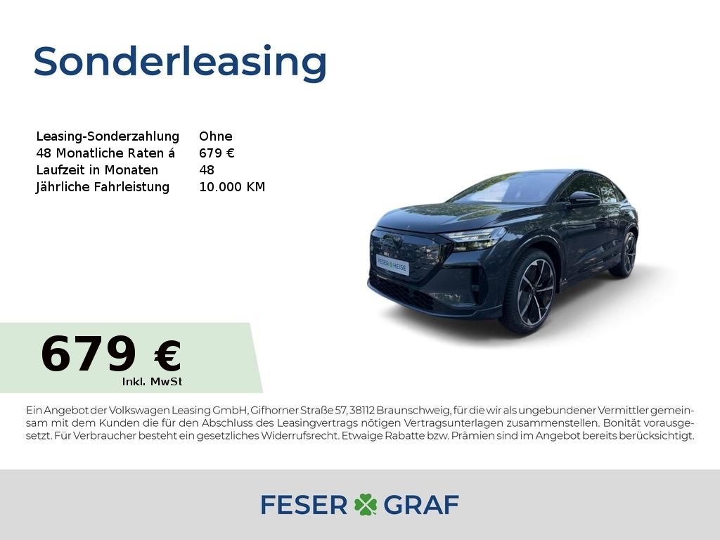 Audi Q4 Sportback e-tron performance -20% Lagerwagens