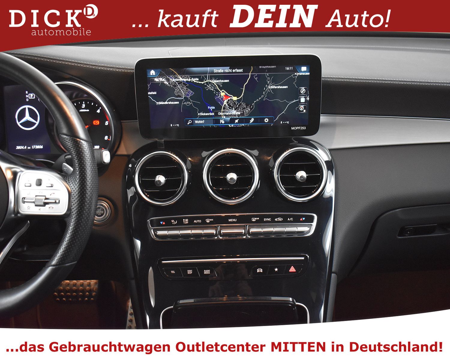 Fahrzeugabbildung Mercedes-Benz GLC 220d 4M AMG Line OFF ROAD+HEAD+ACC+LEDER+SHZ
