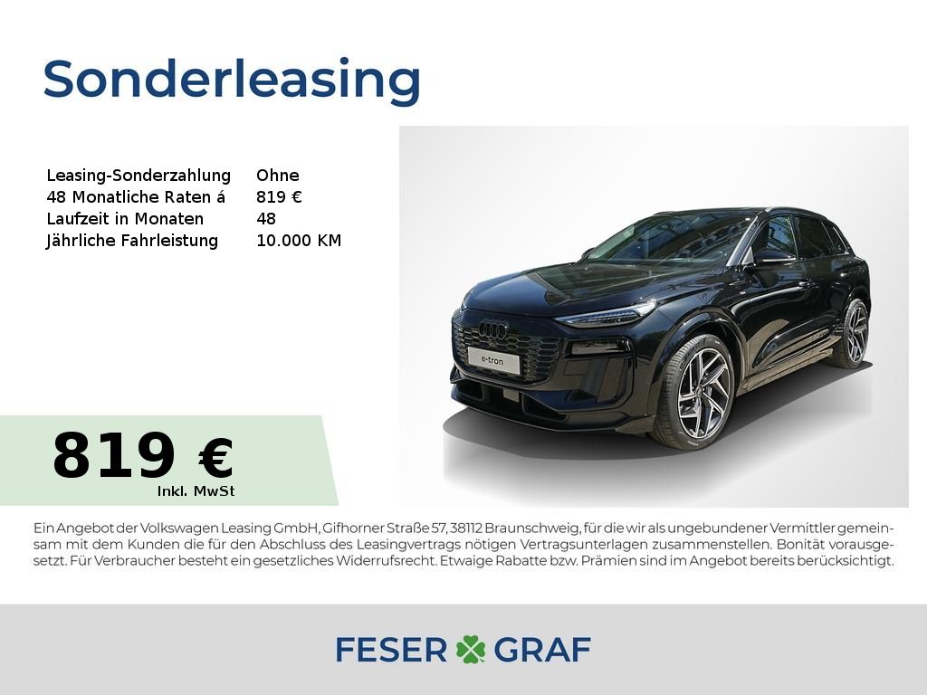 Audi Q6 e-tron S line business qu. AHK Pano Tech pro