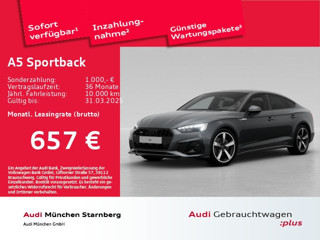 Audi A5 Sportback S line business 40 TDI qu. Pano Mat