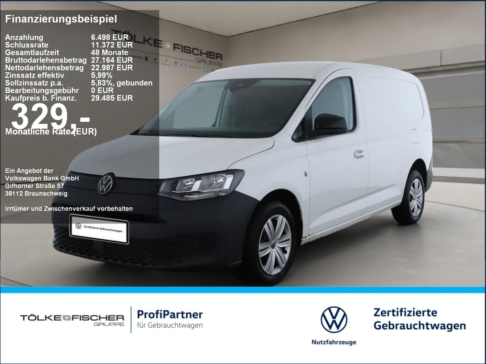 Volkswagen Caddy 2.0 TDI Cargo Basis Maxi ACC AUT PDC SHZ