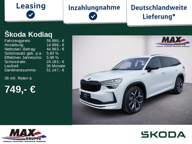 Skoda Kodiaq 1.5 TSI iV 110kW Sportline HUD*360KAM*LED