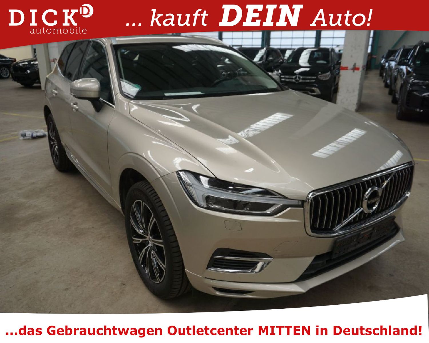 Fahrzeugabbildung Volvo XC60 T6 AWD Hyb Inscrip LED/ACC/H&K/360°/AHK/8Fa