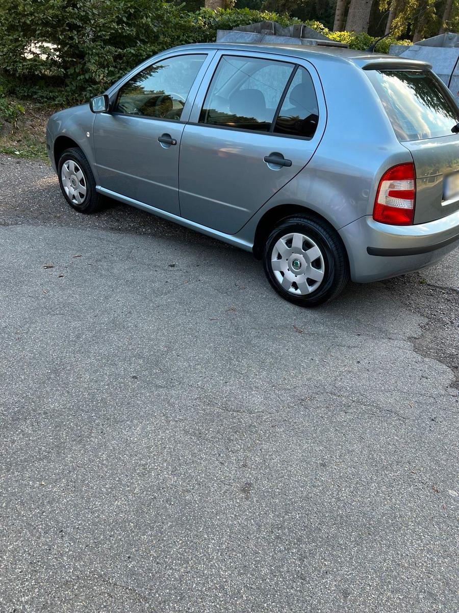 Skoda Fabia 2007 — rear view