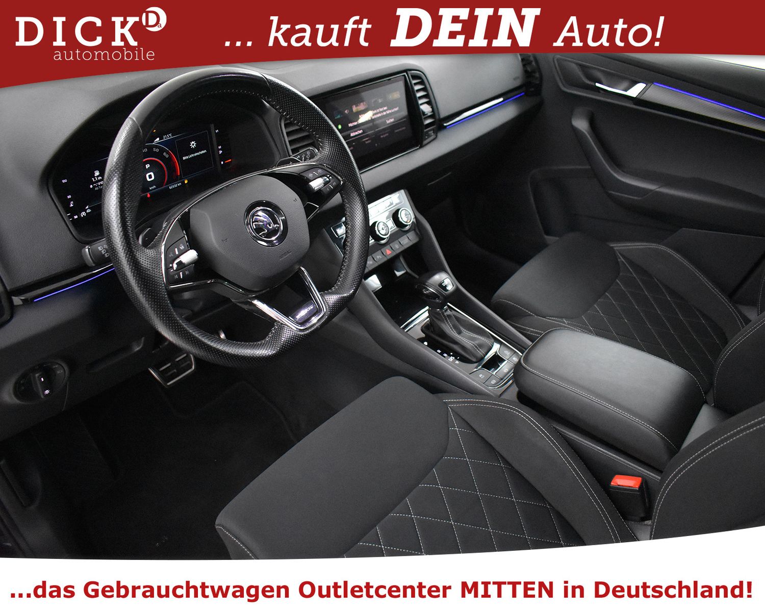 SKODA Karoq 2.0 TSI Sportline 4x4 >PANO+VIRTU+LED+KAM+ - Image 8