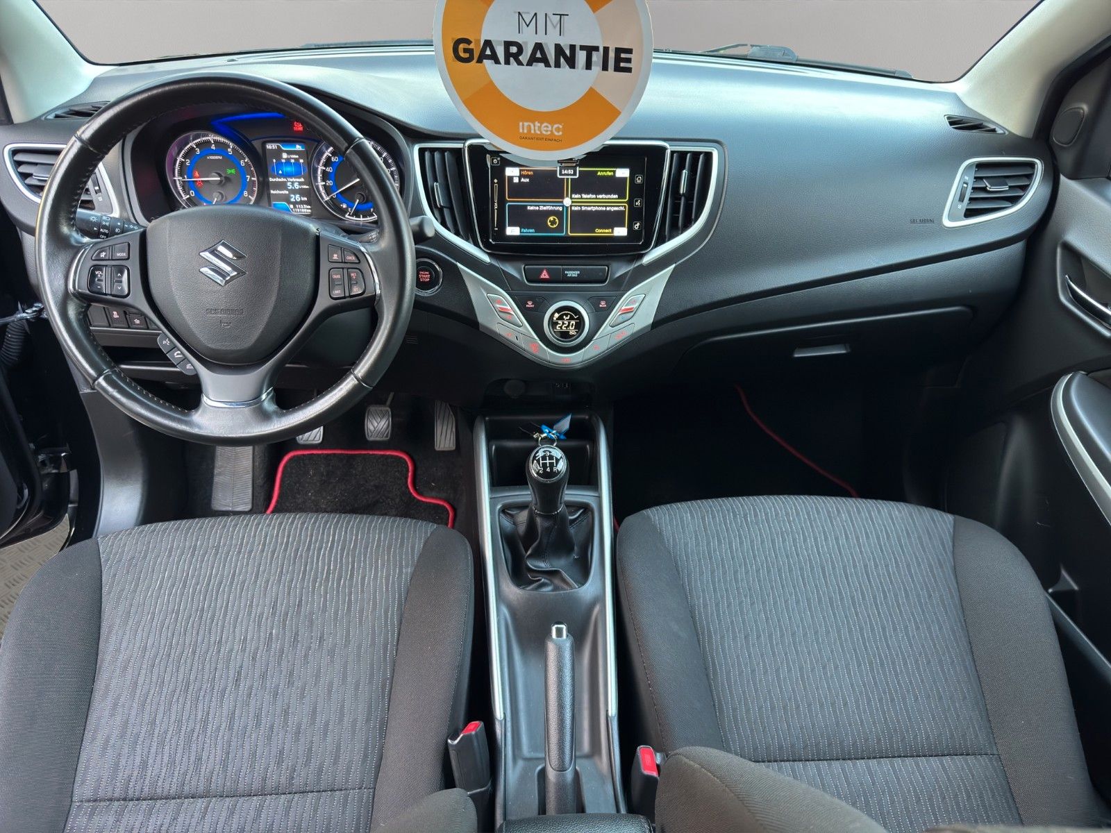 Fahrzeugabbildung Suzuki Baleno Comfort Klima/Navi/Kamara/1Hand
