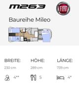 Benimar Mileo 263 Northautokapp & Winterpaket & Garantie - Benimar Mileo