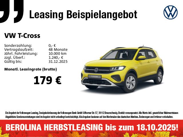 T-Cross 1.0 TSI 70 kW Life