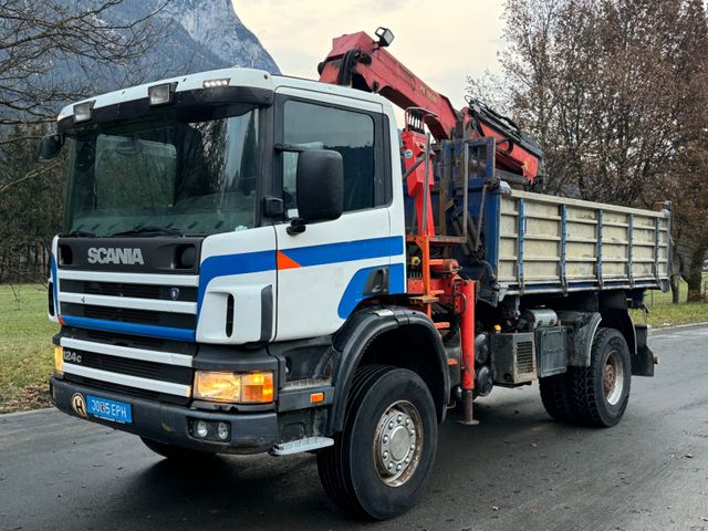 Scania P124 / 4x4 / Kipper / PK 10500