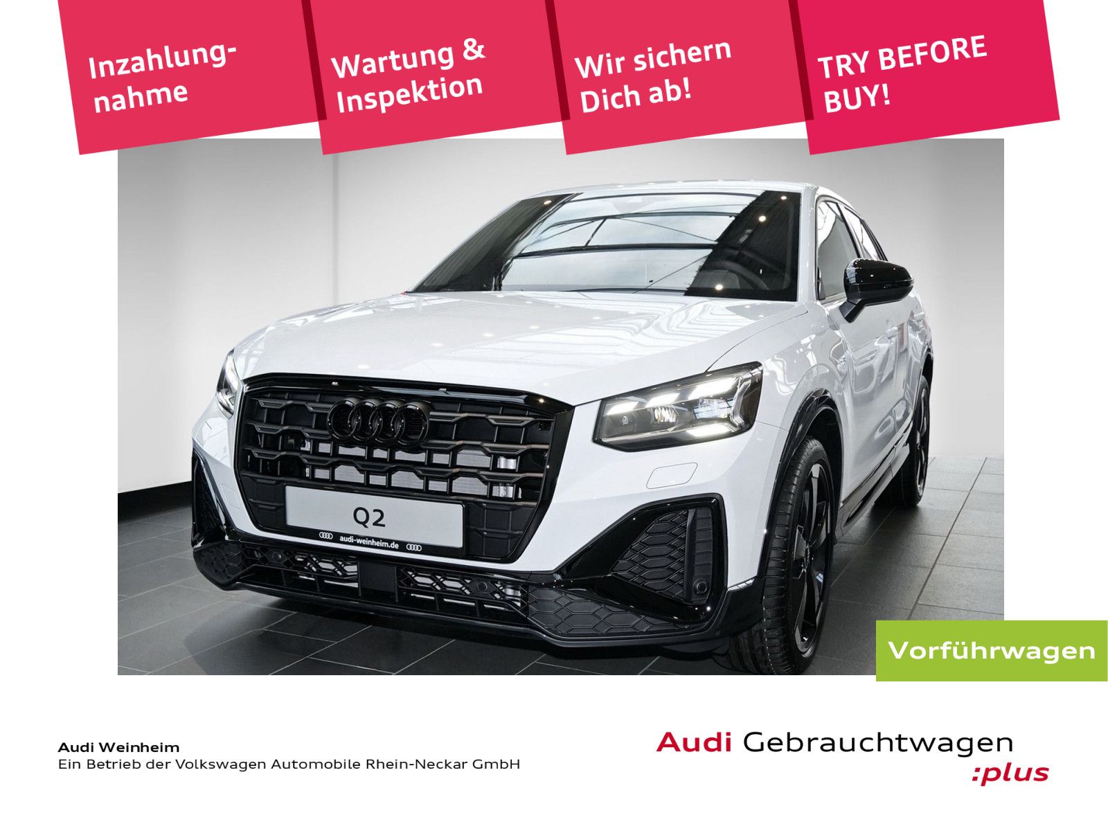 Audi Q2 S-line 35 TFSI S-tronic LED ALU 19"  Klima