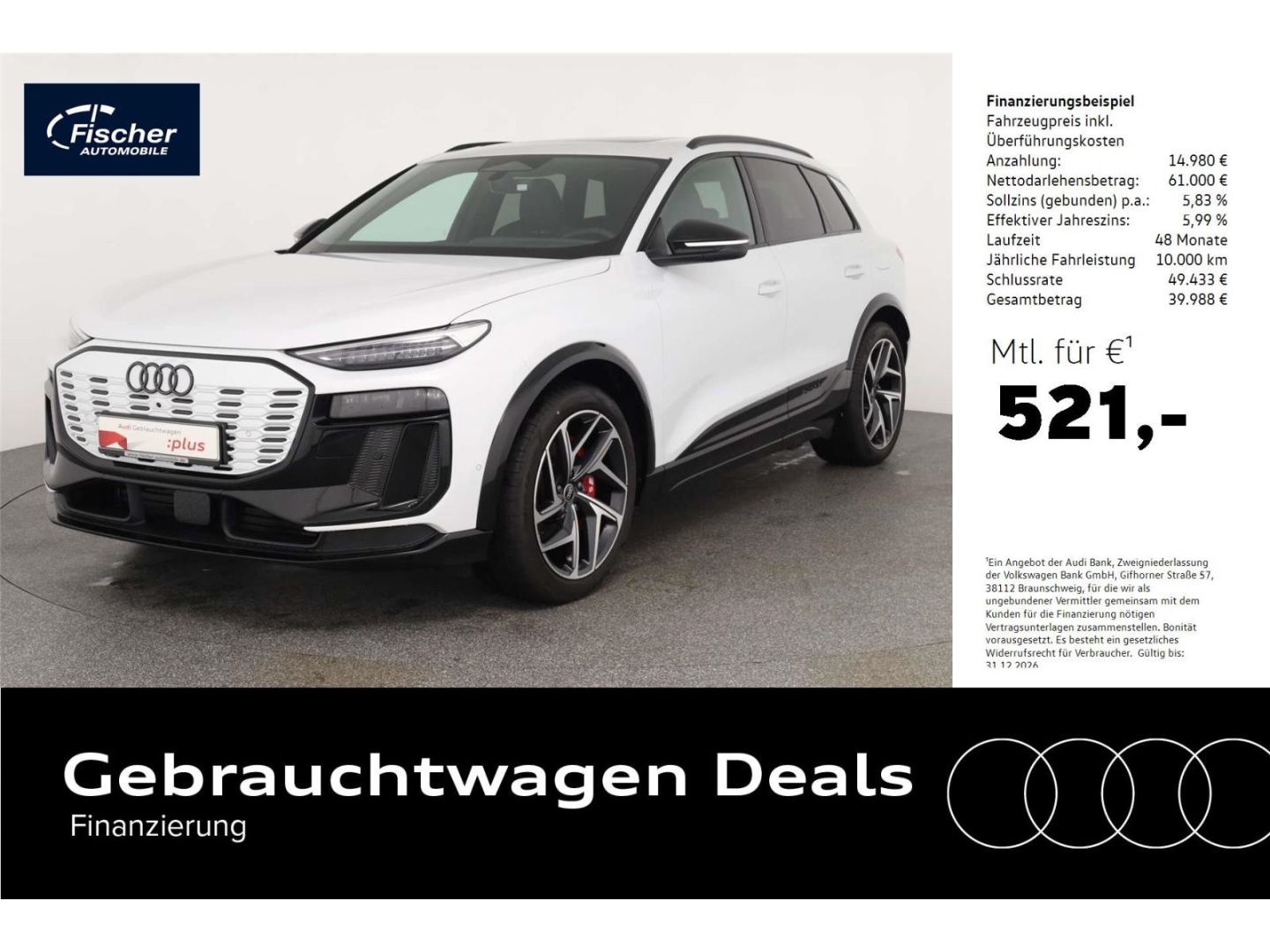 Audi SQ6 e-tron PANO/HUD/LED/NAV/B&O/WÄRMEPUMPE