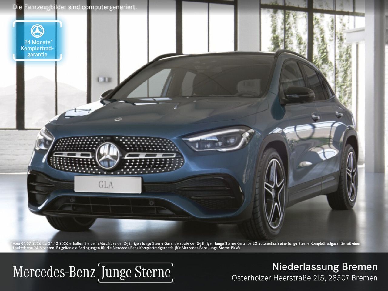 Mercedes-Benz GLA 250 e AMG Night FAP Pano 360° MBeam Ambi