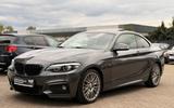 BMW 225d F22 Coupe Aut.M-Sport 24M-Garantie AHK H/K - BMW 225 Gebrauchtwagen