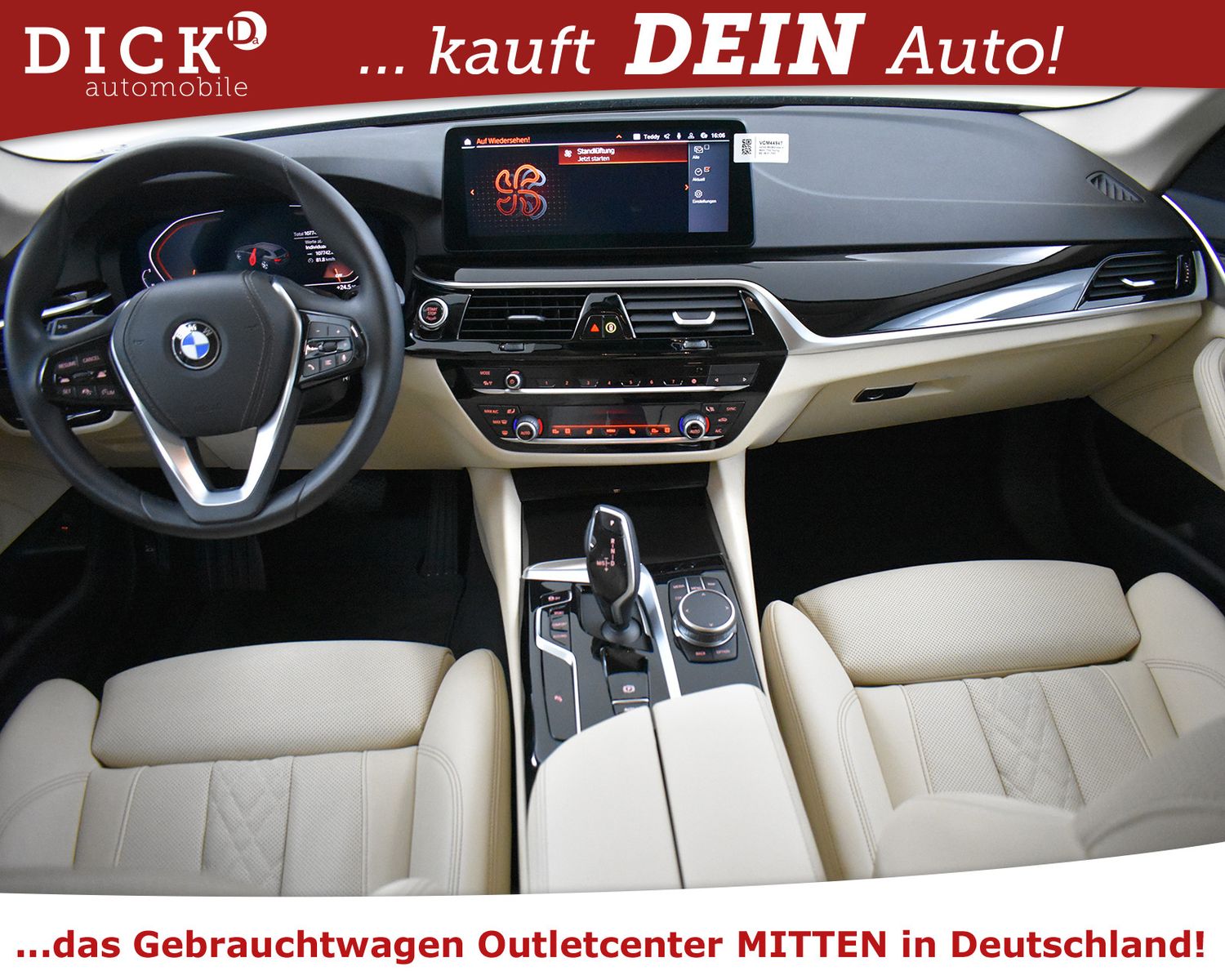 BMW 520d To Aut. >VIRTU+LEDER+PROF+LED+SHZ+KAM+ACC+M - Image 8